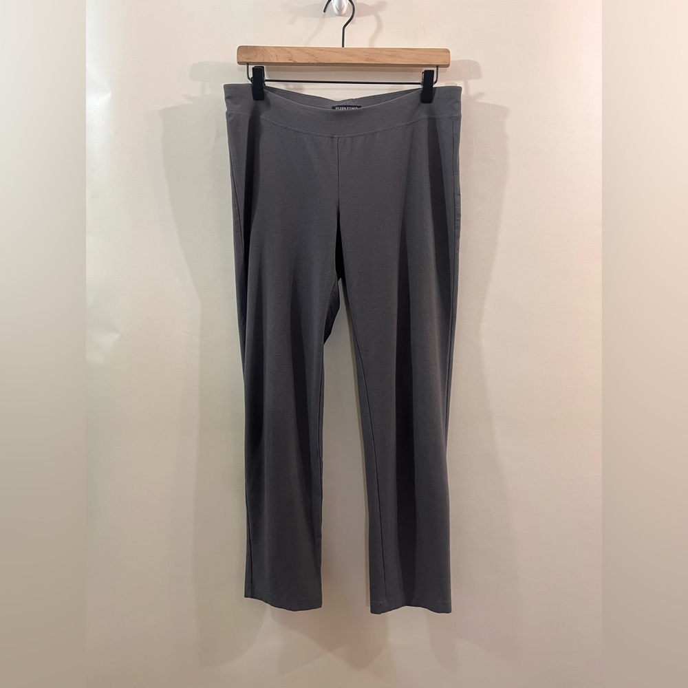 Eileen Fisher sz.S Washable Stretch Crepe Pant Slim Fit Ankle Length